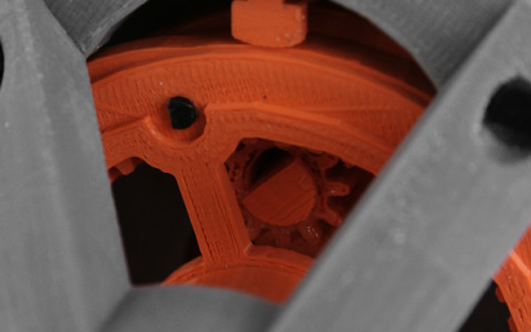 3D Printed Radial Engine 4