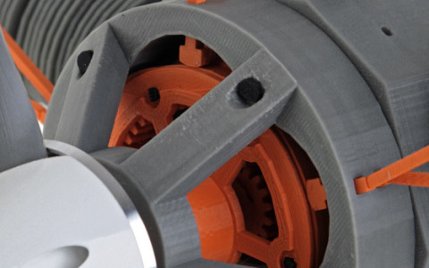 3D Printed Radial Engine 10