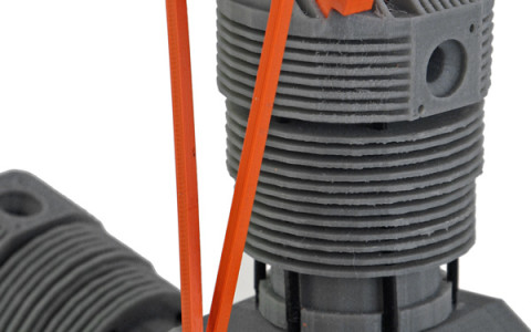 3D Printed Radial Engine 8