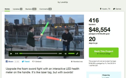 3D Printed Parts – Sabertron – Kickstarter Campaign