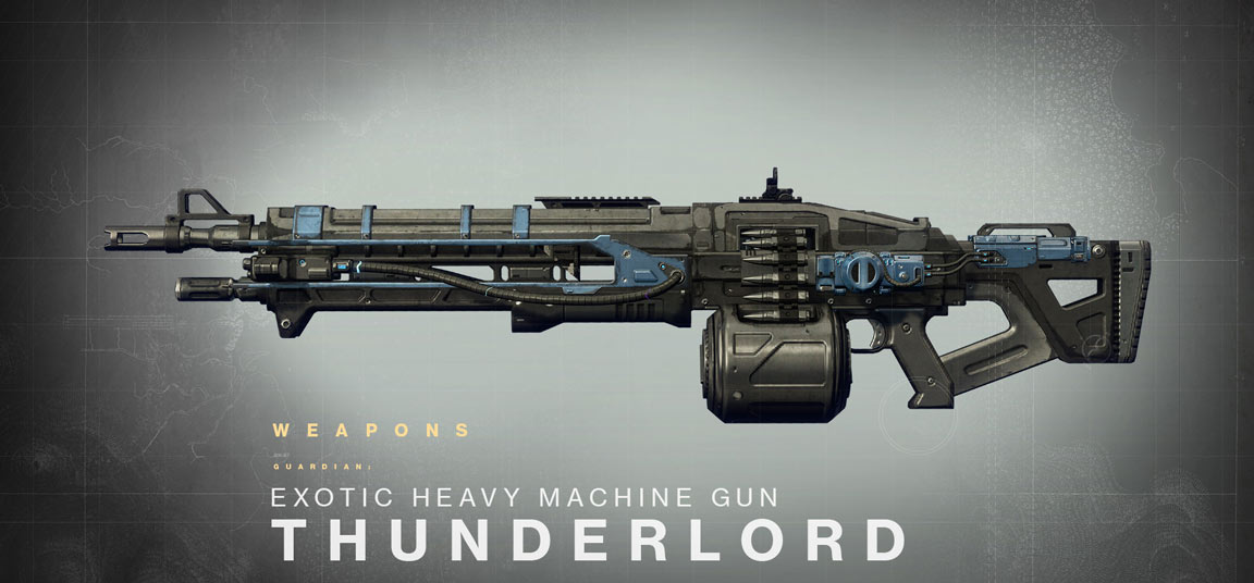 Destiny Video Game – Thunderlord Rifle